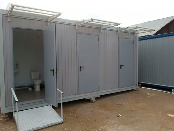 Сетевой туалетный модуль ЭКОС-39С (фото 2) в Казани